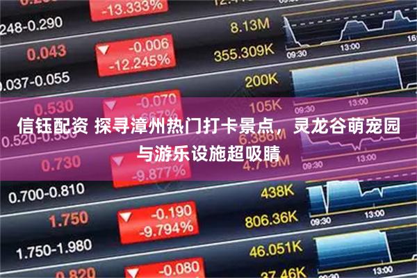 信钰配资 探寻漳州热门打卡景点，灵龙谷萌宠园与游乐设施超吸睛